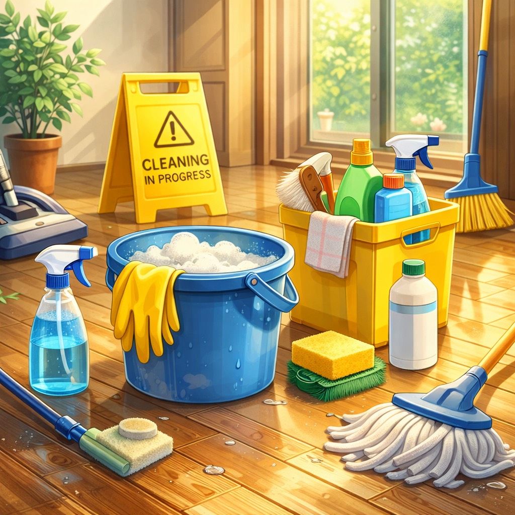 掃除・洗濯・片付け